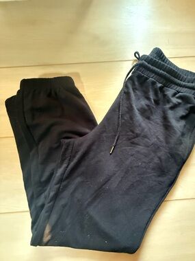 Grace & Lace Black Cozy Jogger Sweat Pants